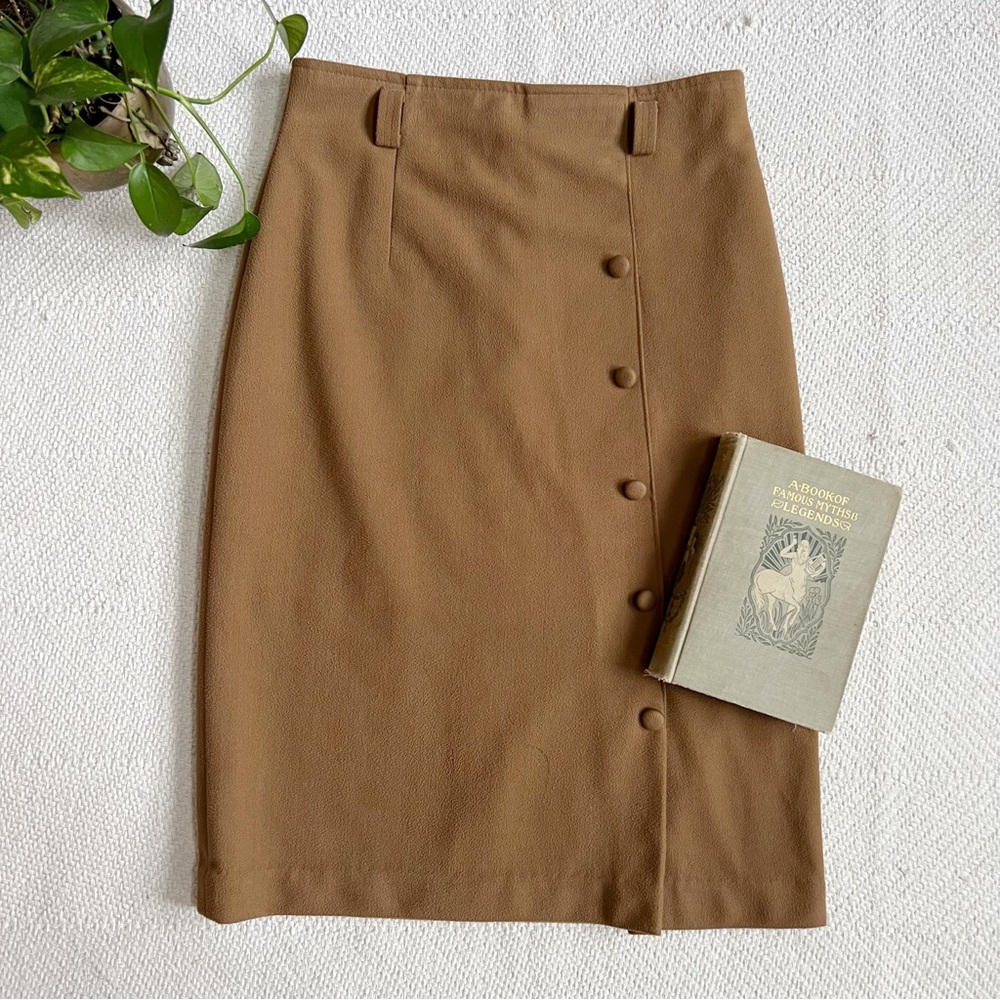 Vintage Academia High Waisted Skirt
